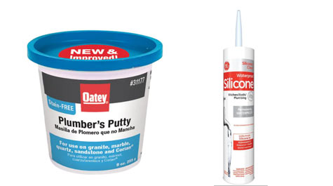 The Pros and Cons of Plumber's Putty Vs. Silicone Caulk