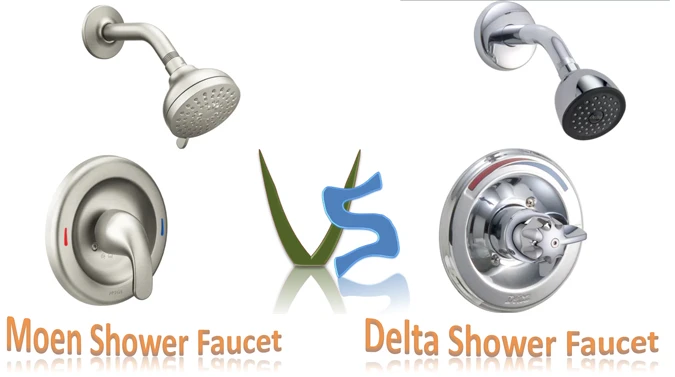 Moen vs Delta Shower Faucet
