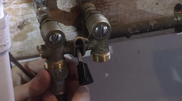 easy installation shut off valve closes