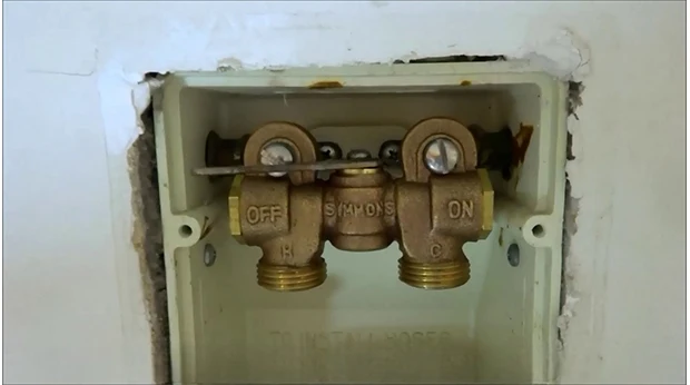 How to Clean the Shut Off Water Valve in Washing Machine