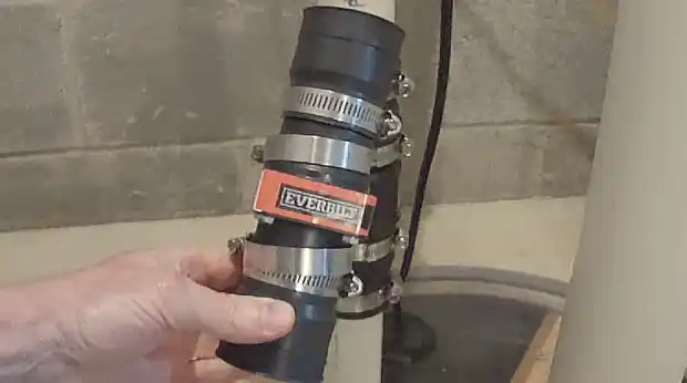 sump pump check valves to leak