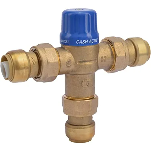 Cash Acme in Line Thermostatic Mixing Valve
