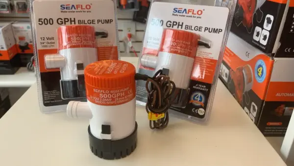 How long can I run a bilge pump continuously
