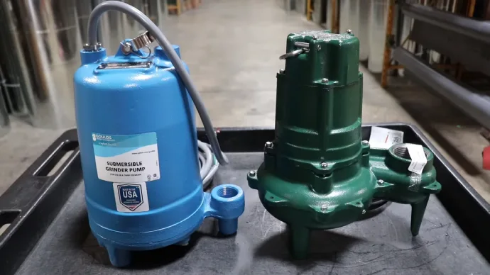 Sewage Ejector Pump VS Grinder Pump