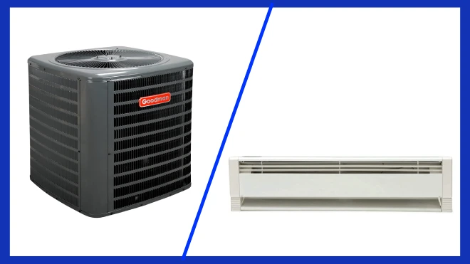 The Differences Between Heat Pump vs Hot Water Baseboard