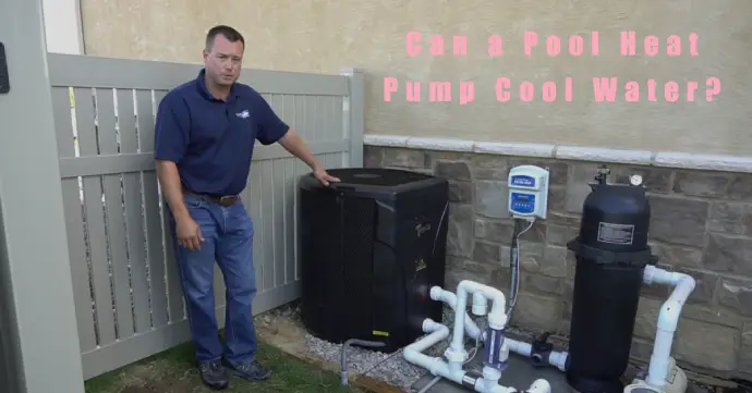 can a pool heat pump cool water