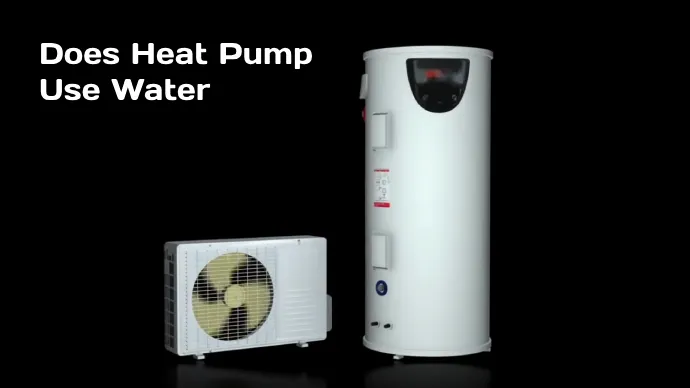 does heat pump use water