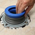 how to install toilet bowl gasket