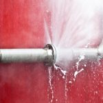 what causes a pipe to burst in summer