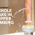 what causes pinhole leaks in copper plumbing