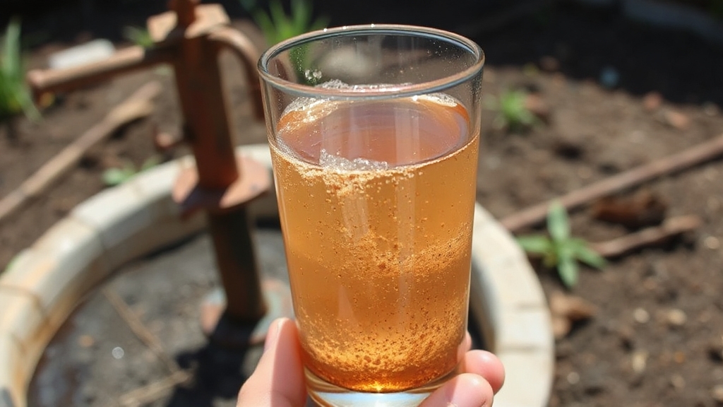 why is my well water brown