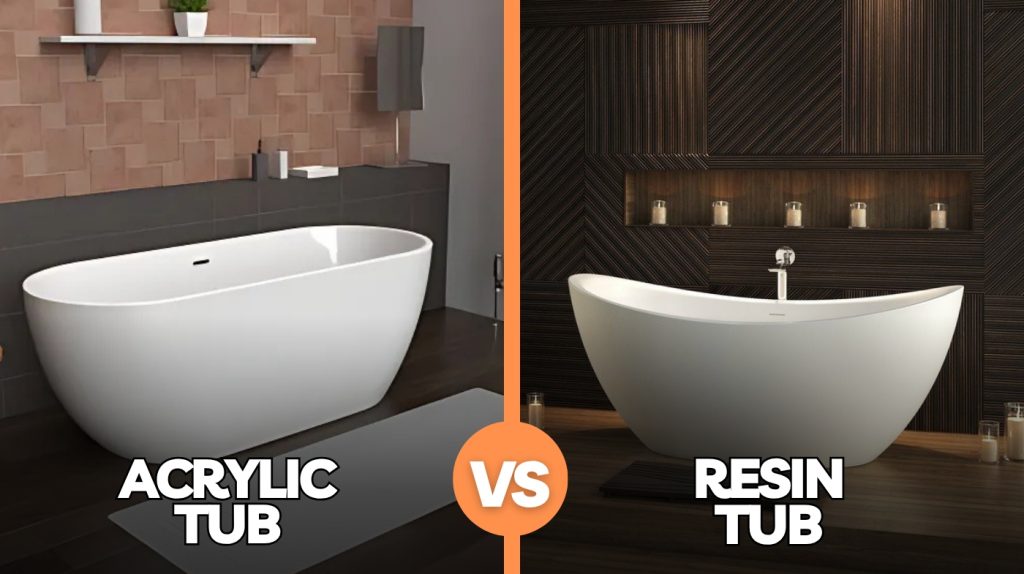 Acrylic vs Resin Tub