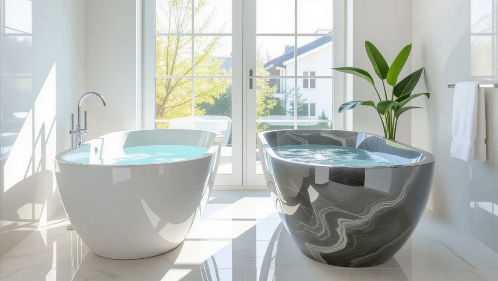 Ideal Use Cases for Acrylic and Resin Tubs