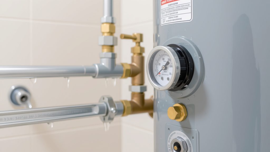 can water heater cause low water pressure