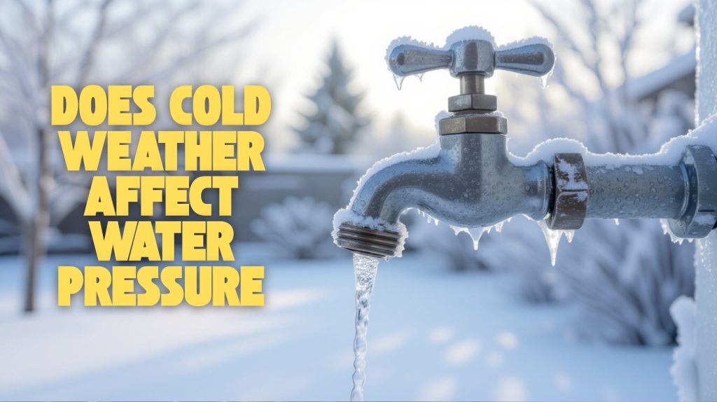 does cold weather affect water pressure