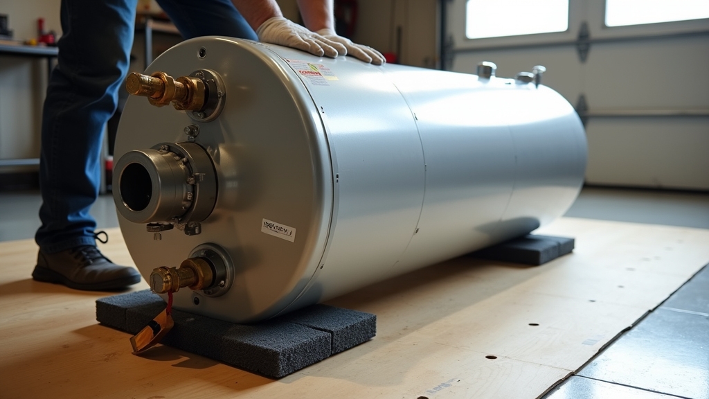 Precautions to Take When Laying a Water Heater Down