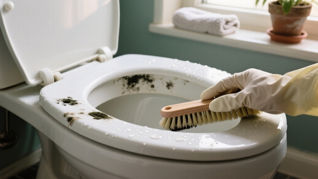 natural toilet mold removal
