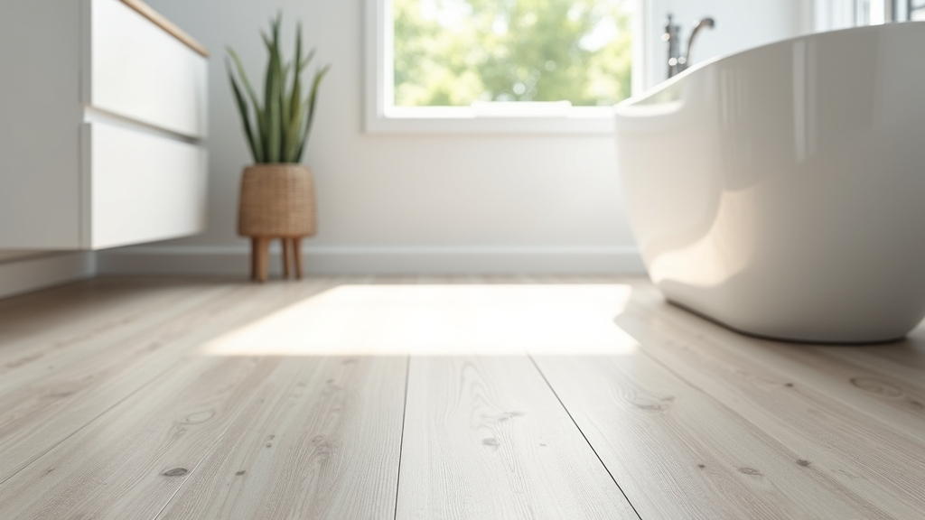Best Vinyl Bathroom Flooring