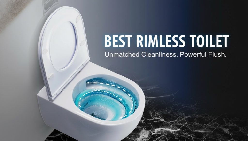 Best Rimless Toilets for Powerful Flush and Easy Cleaning