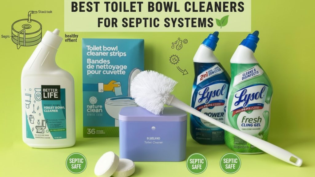 Best Toilet Bowl Cleaners for Septic Systems