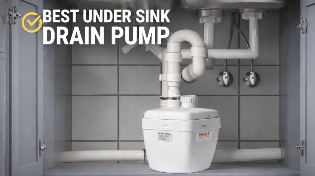 Best Under Sink Drain Pumps for Basements & Laundry