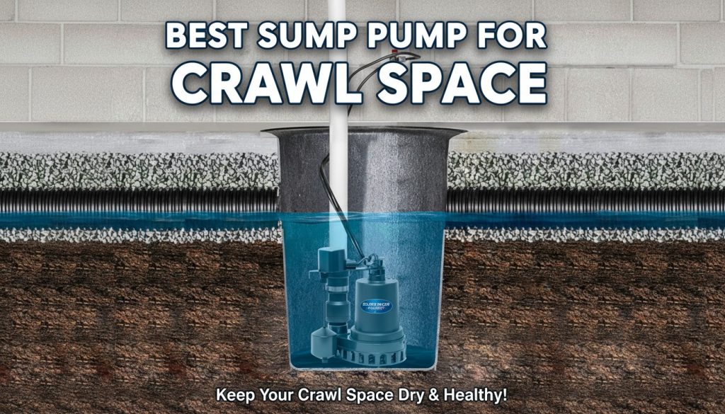 Best Sump Pump for Crawl Space: Reliable Water Removal