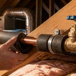insulate attic water pipes properly