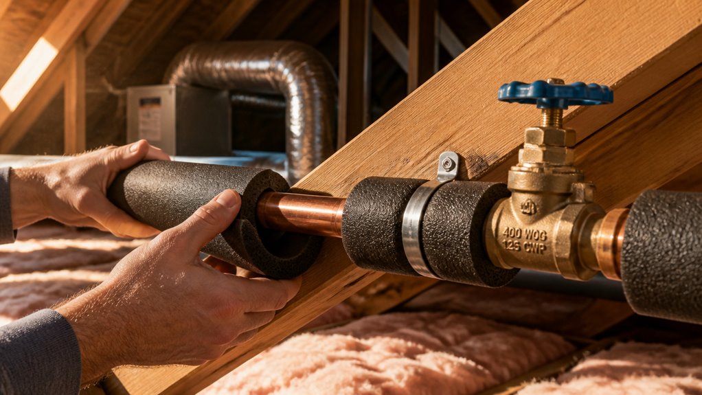 Best Way to Insulate Water Pipes in Attic for Winter