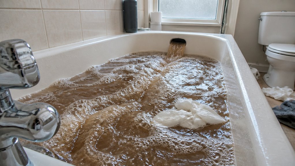 Toilet Is Backing up Into Tub: Causes & Fixes