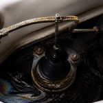black residue inside toilet tank