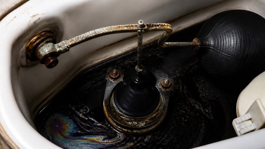 Inside of Toilet Tank Is Black: Safe Cleaning Guide