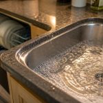 sink fills when dishwasher runs