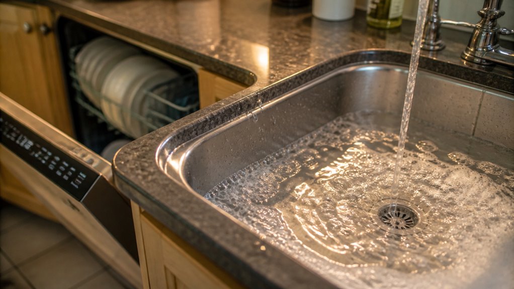 Sink Fills With Water When Dishwasher Runs: Causes & Fixes