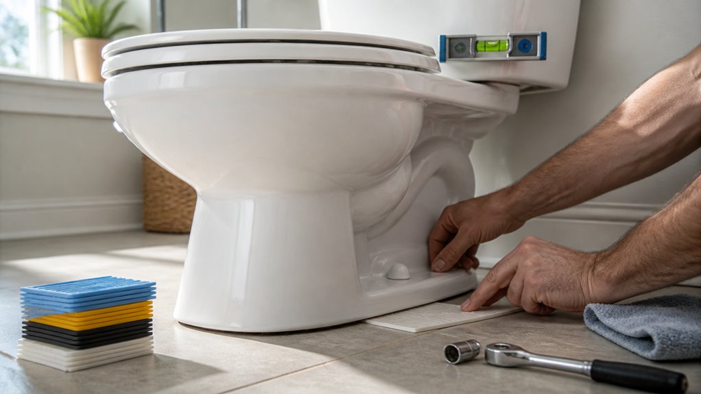 How to Shim Toilet Safely Without Cracking the Base?