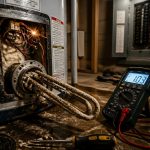 malfunctioning water heater increases electricity