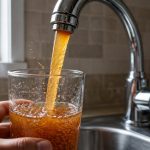 sudden rusty water appearance