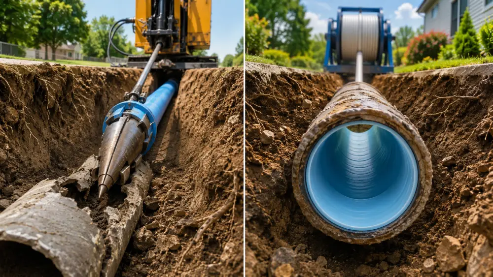 How Pipe Bursting Works