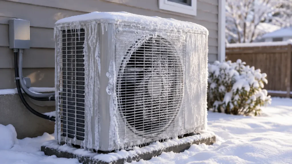 How to Unfreeze Heat Pump in Winter?
